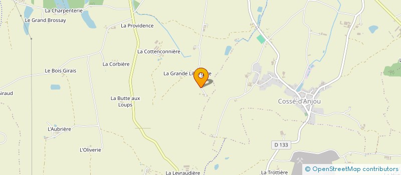 localisation de l'entreprise MADAME JEANNINE BENETEAU  CHEMILLE-EN-ANJOU