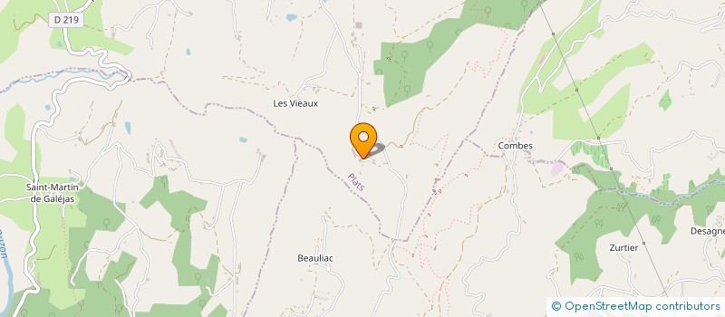 localisation de l'entreprise MADAME JEANNINE BEUFFRE  PLATS