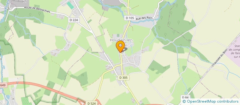 localisation de l'entreprise MADAME JEANNINE BEVAIRE à HOUDAIN-LEZ-BAVAY