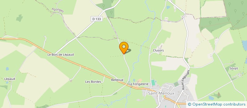 localisation de l'entreprise MADAME JEANNINE BOURDIER  SOUVIGNY