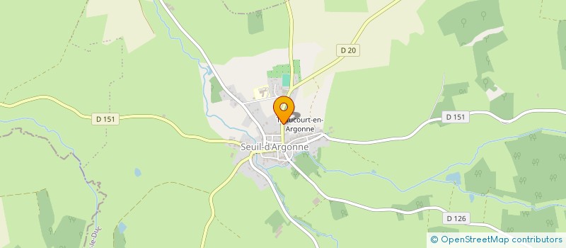 localisation de l'entreprise MADAME JEANNINE BREMONT à SEUIL-D'ARGONNE