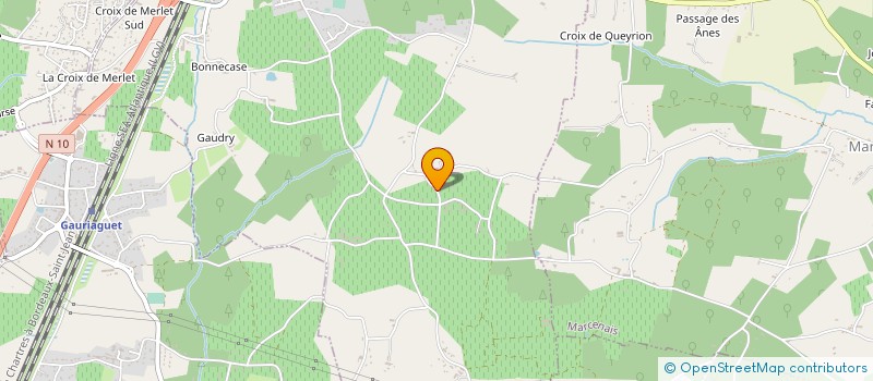 localisation de l'entreprise MADAME JEANNINE BRICE  MARSAS