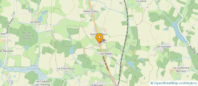 localisation de l'entreprise MADAME JEANNINE BUGUET  SIMARD