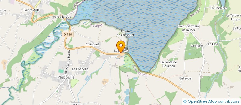 localisation de l'entreprise MADAME JEANNINE CADE  PLEBOULLE