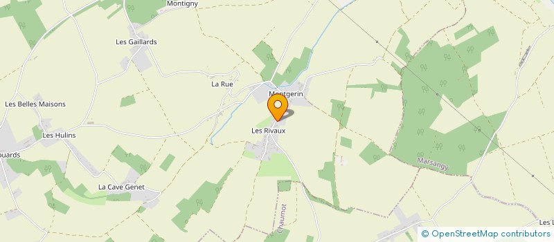 localisation de l'entreprise MADAME JEANNINE CHANDELOT  EGRISELLES-LE-BOCAGE