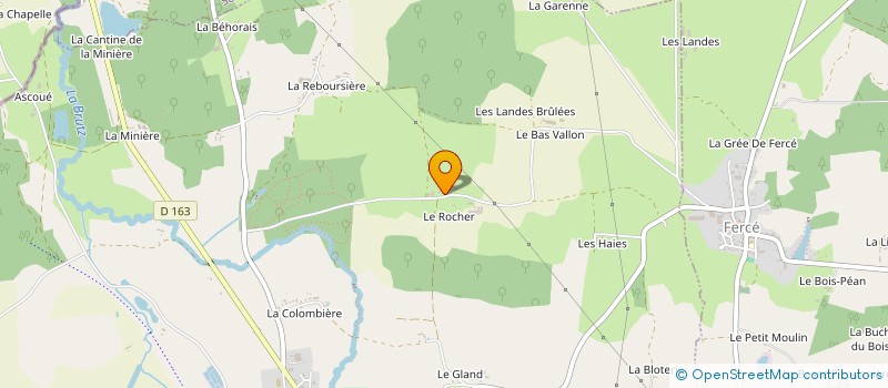 localisation de l'entreprise MADAME JEANNINE CHAUVEAU à ROUGE
