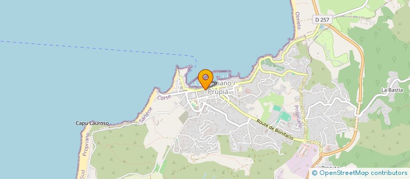 localisation de l'entreprise MADAME JEANNINE COLONNA D'ISTRIA à PROPRIANO