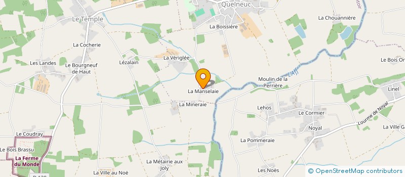 localisation de l'entreprise MADAME JEANNINE CORDUAN à CARENTOIR