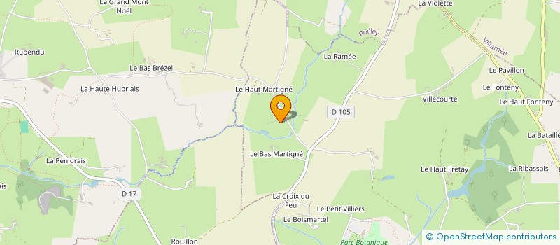 localisation de l'entreprise MADAME JEANNINE DAVY à LE CHATELLIER