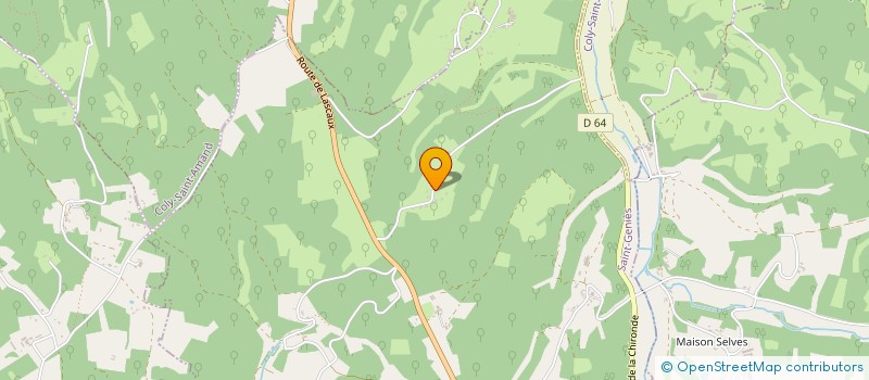 localisation de l'entreprise MADAME JEANNINE DE KLERK  LAUZUN