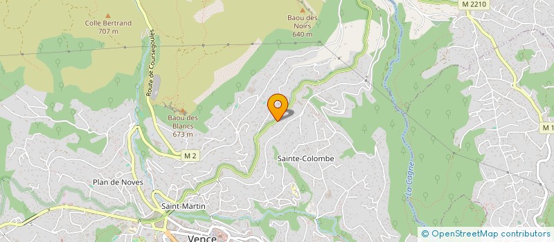 localisation de l'entreprise MADAME JEANNINE DEPRAT  VENCE