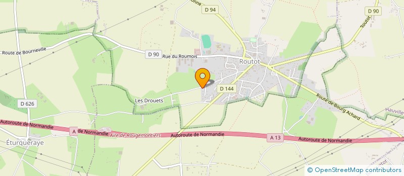 localisation de l'entreprise MADAME JEANNINE DIGUET  ROUTOT