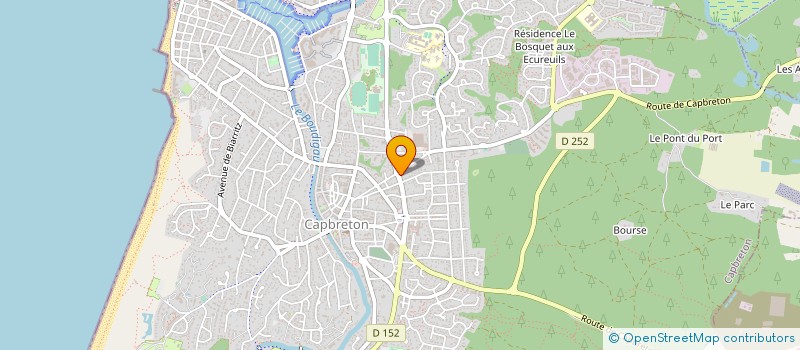 localisation de l'entreprise MADAME JEANNINE DOLYMNYJ  CAPBRETON