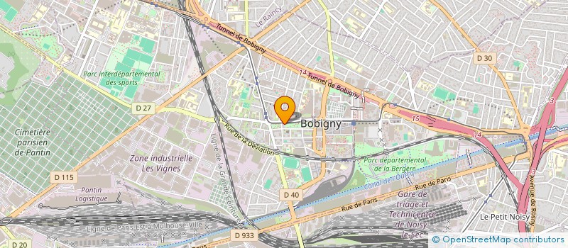 localisation de l'entreprise MADAME JEANNINE DORKELD  BOBIGNY