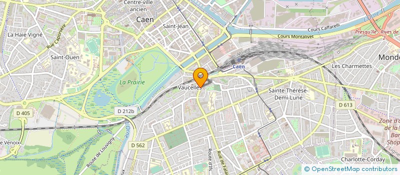 localisation de l'entreprise MADAME JEANNINE ERNAULT à CAEN