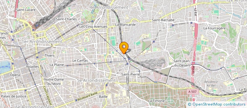localisation de l'entreprise MADAME JEANNINE FALCO à MARSEILLE