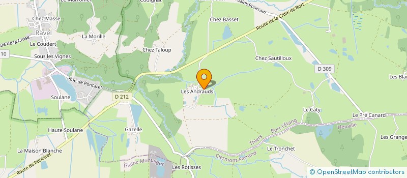 localisation de l'entreprise MADAME JEANNINE FAURE  ORLEAT