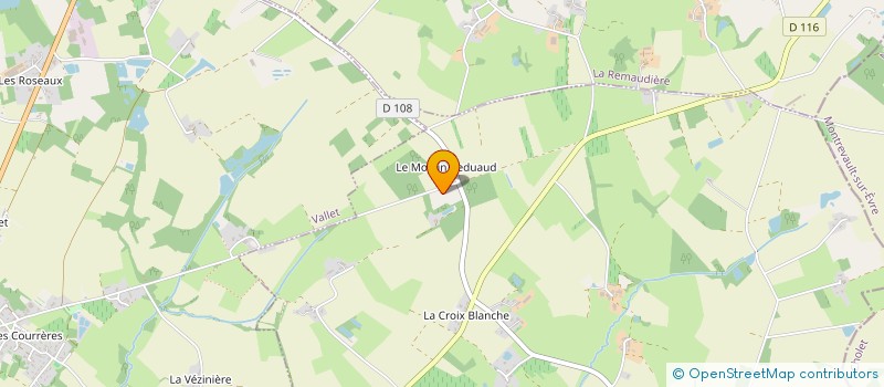localisation de l'entreprise MADAME JEANNINE FLEURANCE à LA REGRIPPIERE