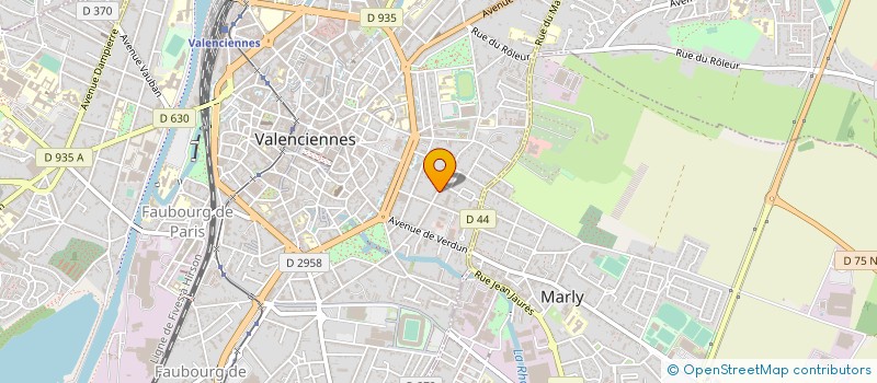 localisation de l'entreprise MADAME JEANNINE FOUCART à VALENCIENNES