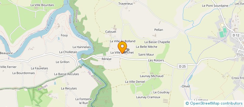 localisation de l'entreprise MADAME JEANNINE FOUERE  PLOUASNE