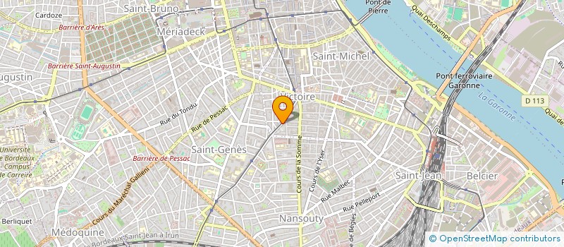 localisation de l'entreprise MADAME JEANNINE GHONSI à BORDEAUX