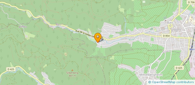 localisation de l'entreprise MADAME JEANNINE GILLMANN  BARR