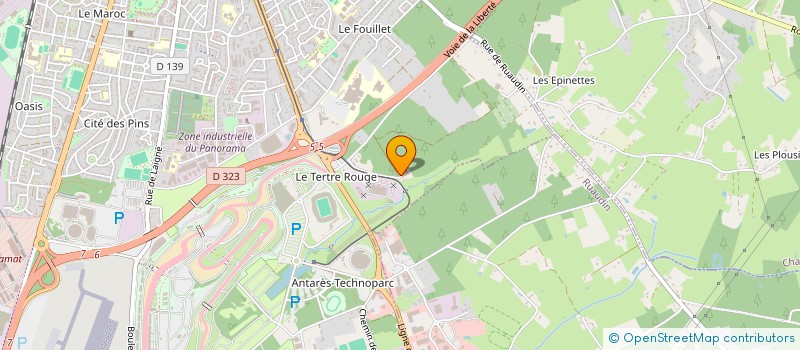 localisation de l'entreprise MADAME JEANNINE GOUDAL  LE MANS