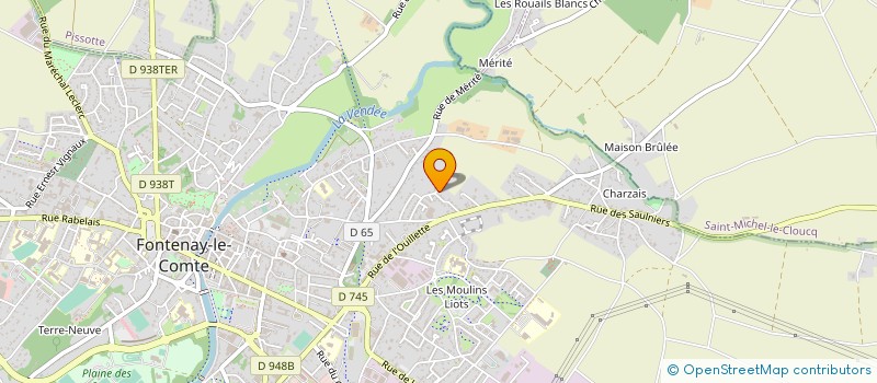 localisation de l'entreprise MADAME JEANNINE GUERIN à FONTENAY-LE-COMTE
