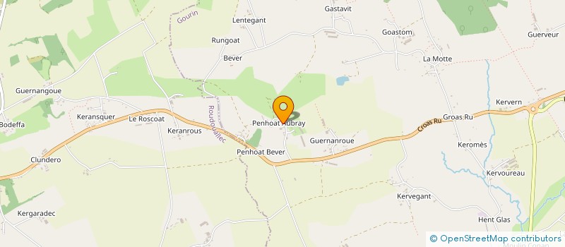 localisation de l'entreprise MADAME JEANNINE GUYADER  GOURIN