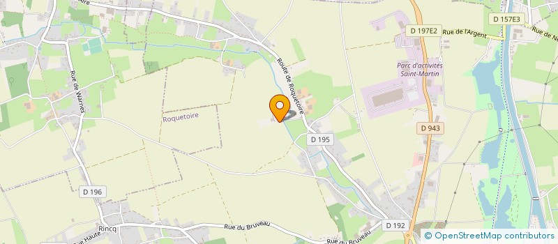 localisation de l'entreprise MADAME JEANNINE HANQUEZ  AIRE-SUR-LA-LYS