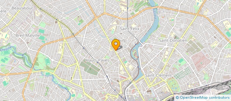 localisation de l'entreprise MADAME JEANNINE HAVARD à NANTES