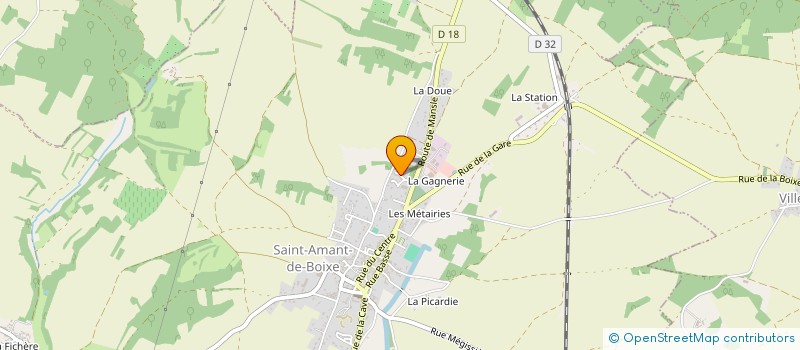 localisation de l'entreprise MADAME JEANNINE HEINTZ à MONTIGNAC-CHARENTE