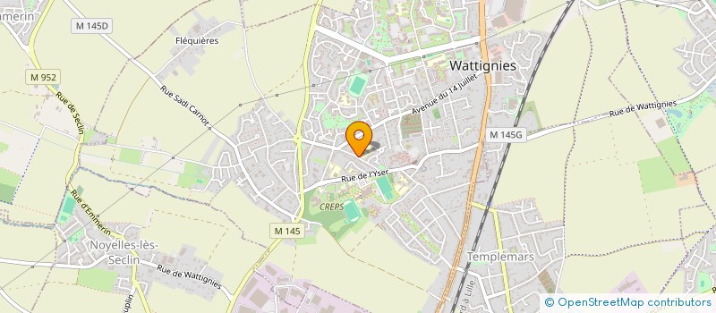 localisation de l'entreprise MADAME JEANNINE HENRY à WATTIGNIES