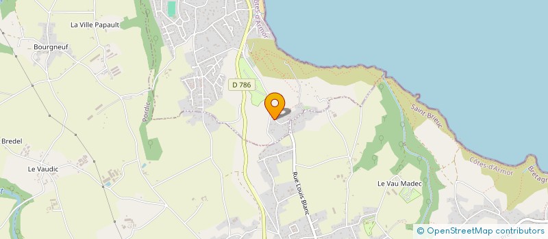 localisation de l'entreprise MADAME JEANNINE HINAULT à BINIC-ETABLES-SUR-MER