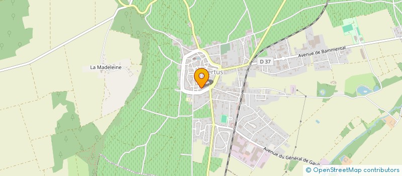 localisation de l'entreprise MADAME JEANNINE HUGUET  BLANCS-COTEAUX