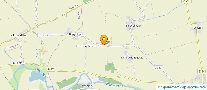 localisation de l'entreprise MADAME JEANNINE ISAMBERT à DANGEAU
