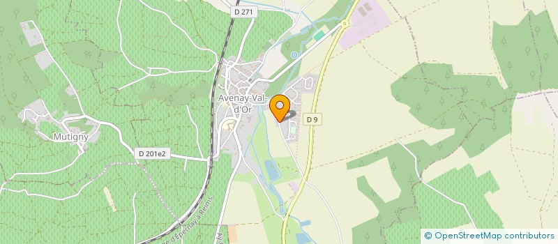 localisation de l'entreprise MADAME JEANNINE JARDELLE  AVENAY-VAL-D'OR