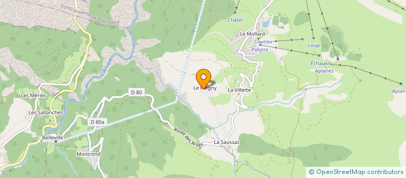 localisation de l'entreprise MADAME JEANNINE JULIEN à ALBIEZ-MONTROND
