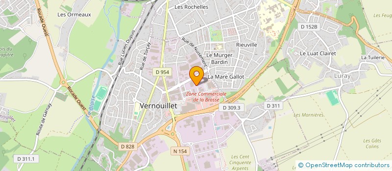 localisation de l'entreprise MADAME JEANNINE KALINITCHENKO à VERNOUILLET