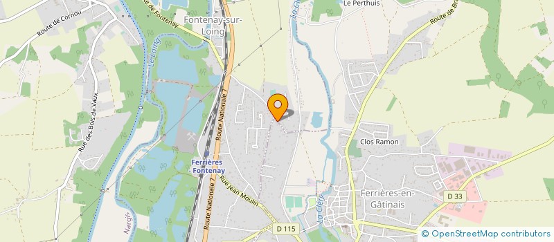 localisation de l'entreprise MADAME JEANNINE LAHAIS à FERRIERES-EN-GATINAIS
