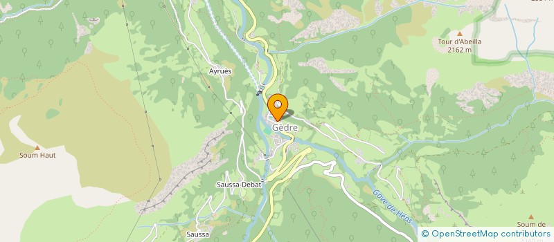 localisation de l'entreprise MADAME JEANNINE LAPORTE à GAVARNIE-GEDRE