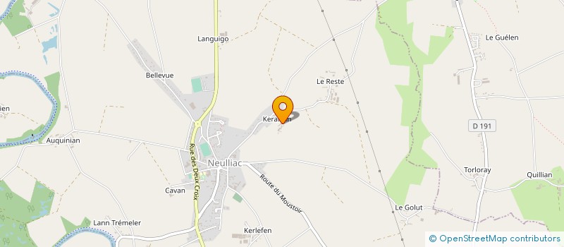 localisation de l'entreprise MADAME JEANNINE LE NEILLON à NEULLIAC