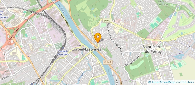 localisation de l'entreprise MADAME JEANNINE LE POSTEC à CORBEIL-ESSONNES