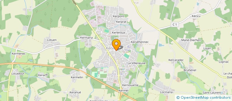 localisation de l'entreprise MADAME JEANNINE LE SAUSSE à KERVIGNAC