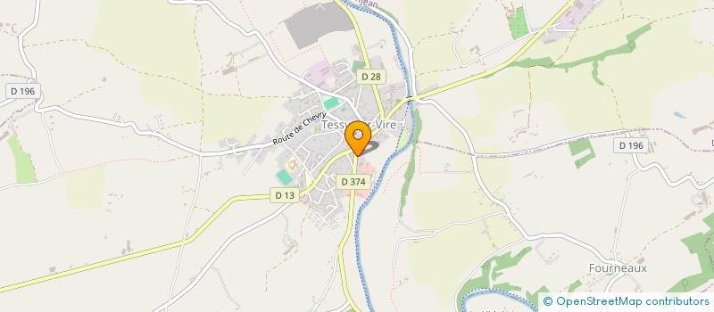 localisation de l'entreprise MADAME JEANNINE LEBARILLIER  TESSY-BOCAGE