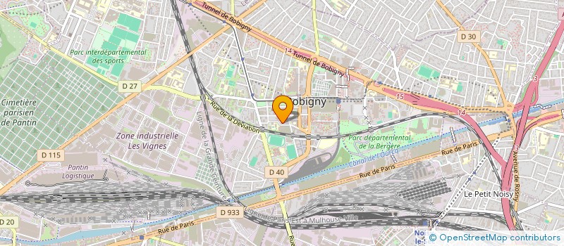 localisation de l'entreprise MADAME JEANNINE LEGEAY à BOBIGNY