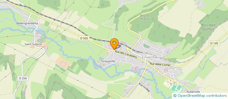 localisation de l'entreprise MADAME JEANNINE LEJEUNE  ENVERMEU