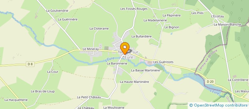 localisation de l'entreprise MADAME JEANNINE LEMARCHAND à LONGNY LES VILLAGES
