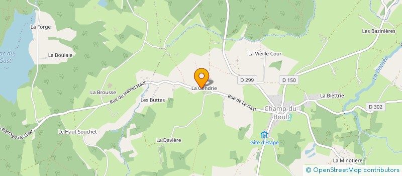 localisation de l'entreprise MADAME JEANNINE LEPAUVRE à NOUES DE SIENNE