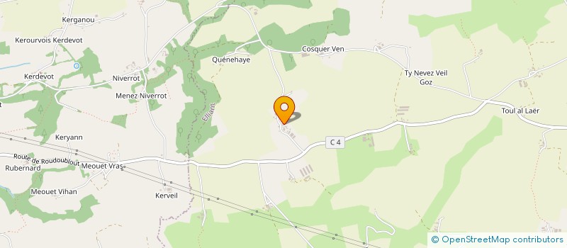 localisation de l'entreprise MADAME JEANNINE LIJOUR  ELLIANT